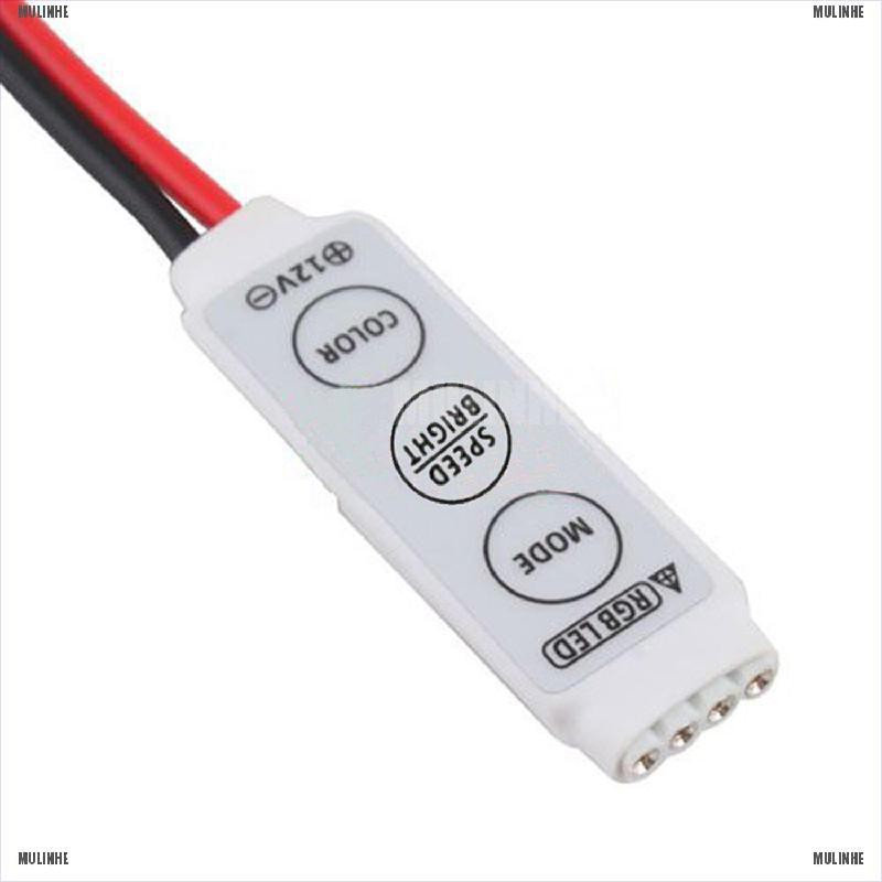 Bộ Công TắC ĐiềU ChỉNh Độ SáNg ĐèN LED RGB 5050 3528 SMD DC 12V