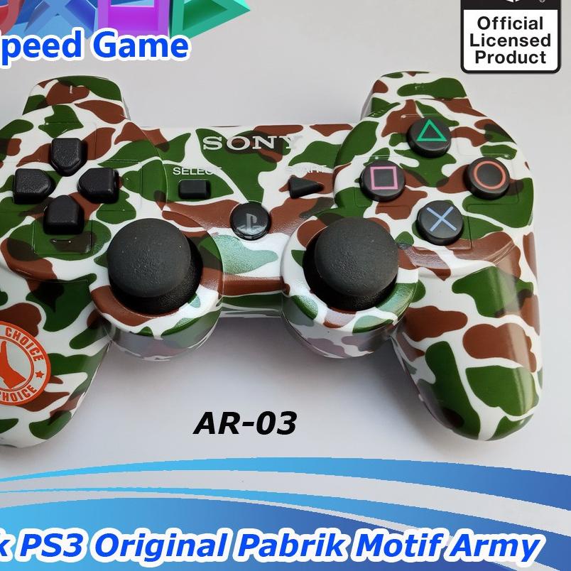 Gậy Chơi Game PS3 PS 3 Không Dây Họa Tiết Quân Đội Độc Đáo