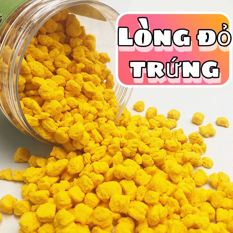 Lòng đỏ trứng - Thức ăn dinh dưỡng cho thú cưng - hamster, sóc, nhím, gà kiểng, cá kiểng, ....