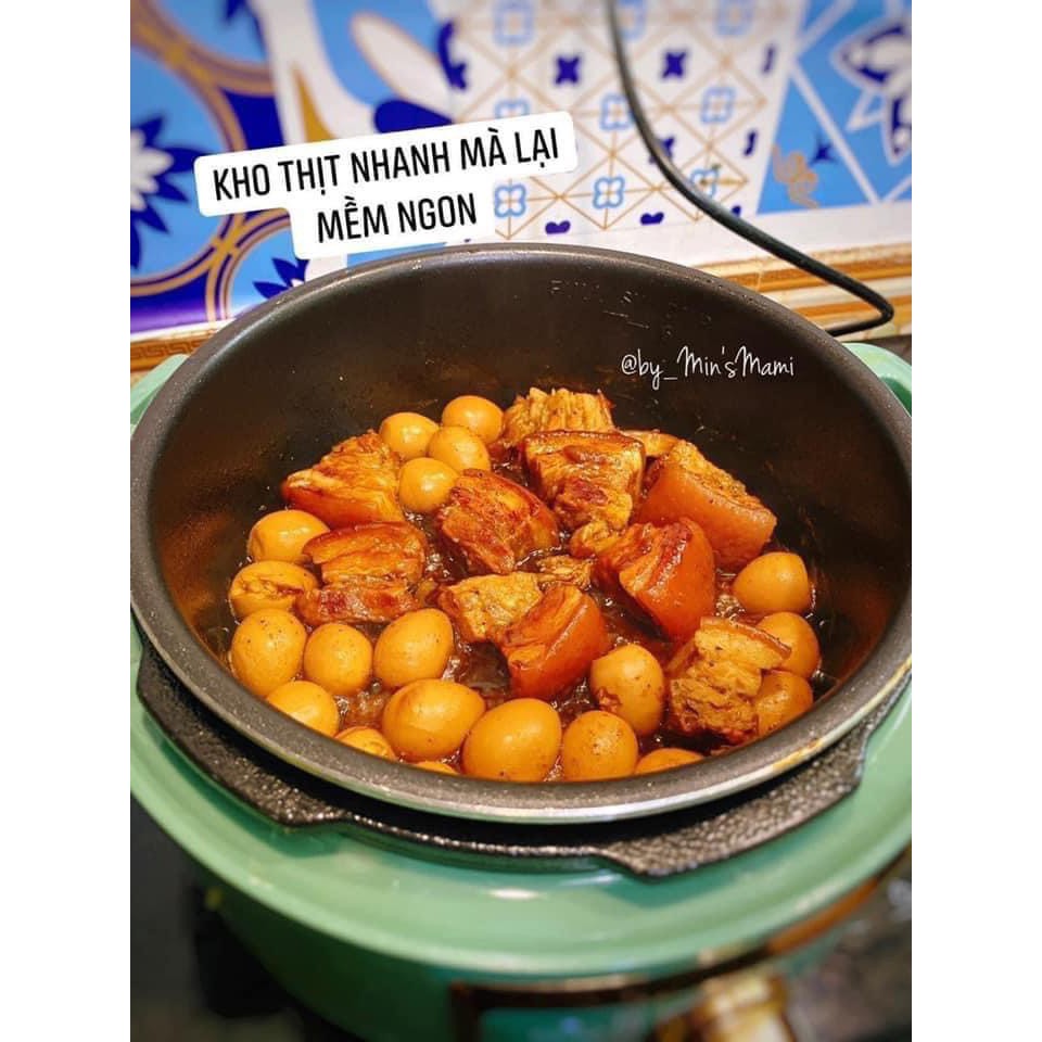 Nồi Áp Suất - Nồi Lẩu 3 Lít Nướng, Hầm Cháo, Hầm Xương Củ Quả, Nồi Đa Năng 3 Lít-Teen 888