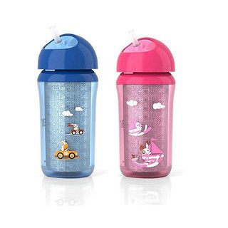 Bình tập uống có ống hút 260ml philips avent 766.00