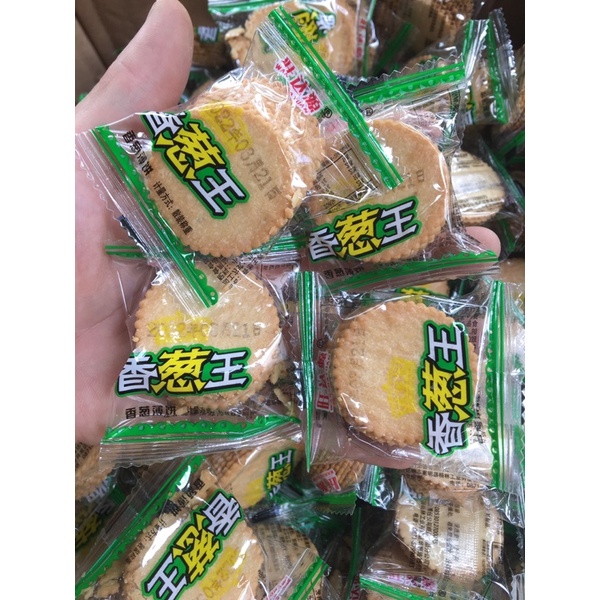 Bánh quy mặn đồng tiền bách hợp nội địa trung