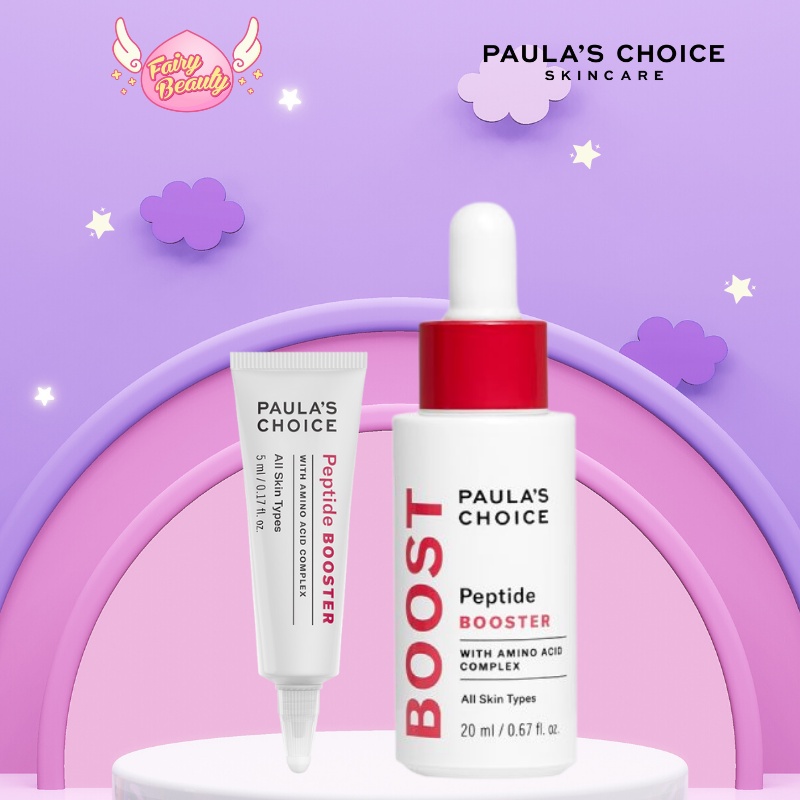 [PAULA'S CHOICE] Tinh Chất Phục Hồi Tổn Thương, Làm Săn Chắc Và Chống Lão Hóa Cho Làn Da Peptide Booster 20ml (Mã 9550)