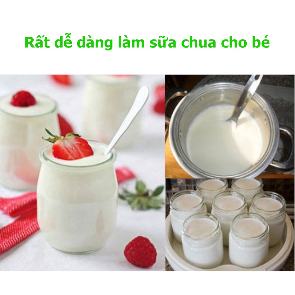 Máy làm sữa chua Song Anh 15 cốc thủy tinh máy ủ sữa chua nhanh ổn định an toàn tiện lợi