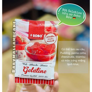 GELATIN LÀM RAU CÂU (THẠCH)