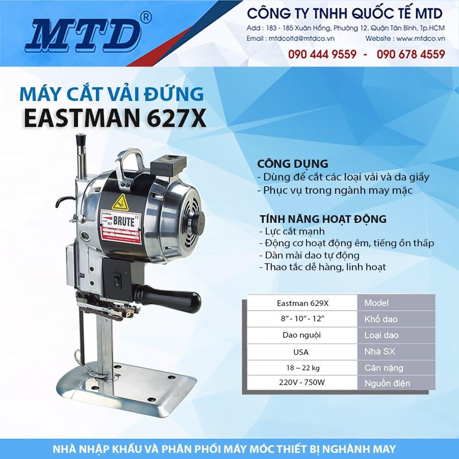 Máy cắt vải đứng East Man- 627X