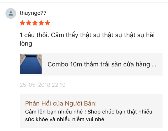 Combo 8m vuông thảm trải sàn văn phòng cửa hàng- hàng loại 1