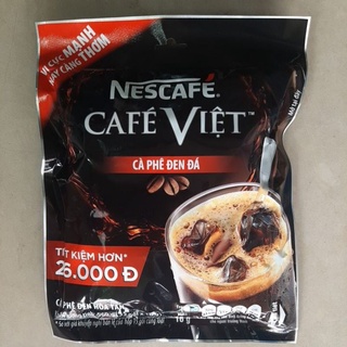 Cà phê đen hòa tan nescafe cafe việt - cà phê đen đá gói 560g - date mới