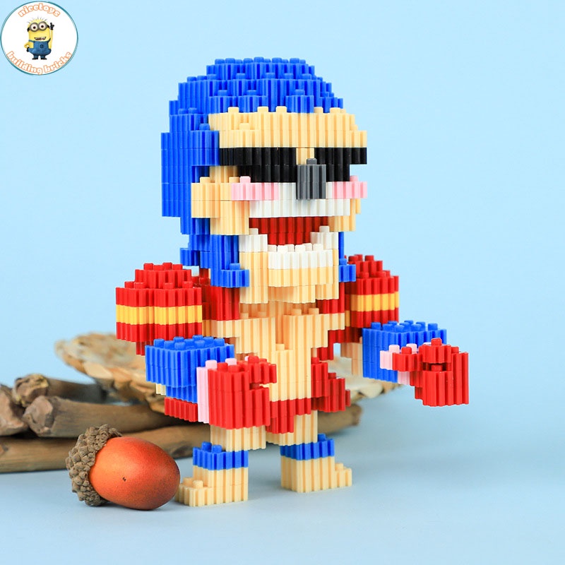 Đồ Chơi Lắp Ráp Xếp Hình Nhân Vật Hoạt Hình Đảo Hải Tặc Chibi Toys The ONE PIECE Với 282 Mảnh Ghép