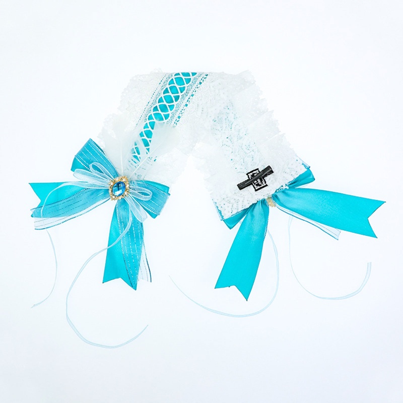 Băng Đô Ren Đính Nơ Phong Cách Lolita Xinh Xắn Cho Nữ