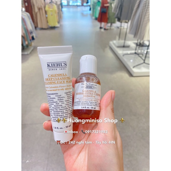 Sét Hoa cúc Kielhs mini