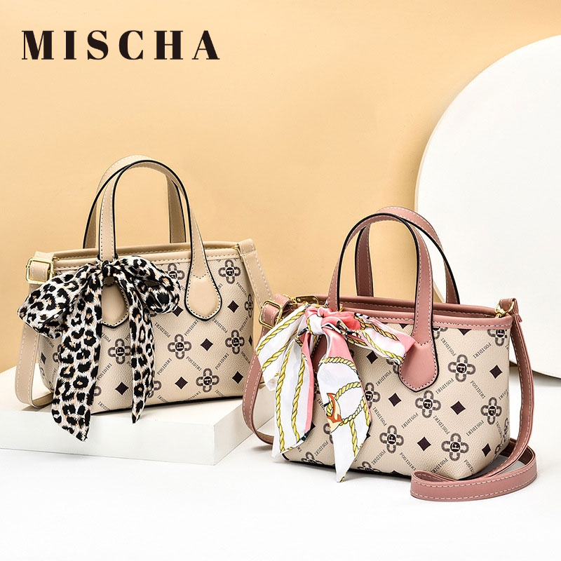 MISCHA Túi Xách Đeo Vai Kích Cỡ Lớn Thời Trang Phong Cách retro Mới