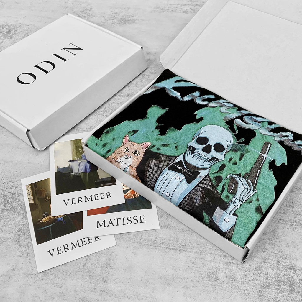 Áo thun oversize Green Flame , áo phông cotton nam nữ unisex, ODIN CLOTHING | BigBuy360 - bigbuy360.vn