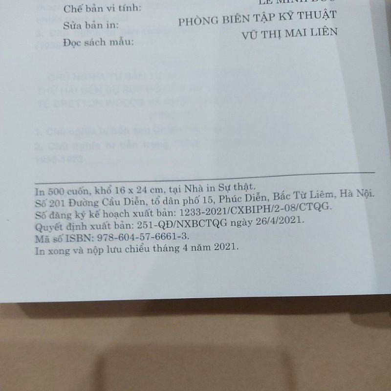 Sách - Chủ nghĩa tư bản: Lịch sử thăng trầm 120 năm (1900 - 2020)