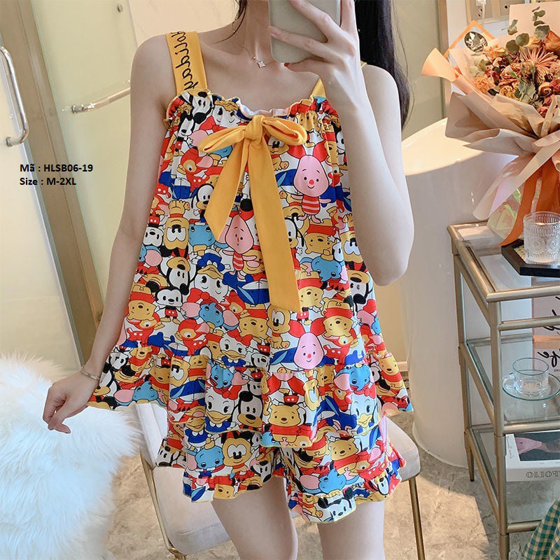 [Hàng order QC] HLSB06 BỘ ĐỒ NGỦ 2 DÂY | BigBuy360 - bigbuy360.vn
