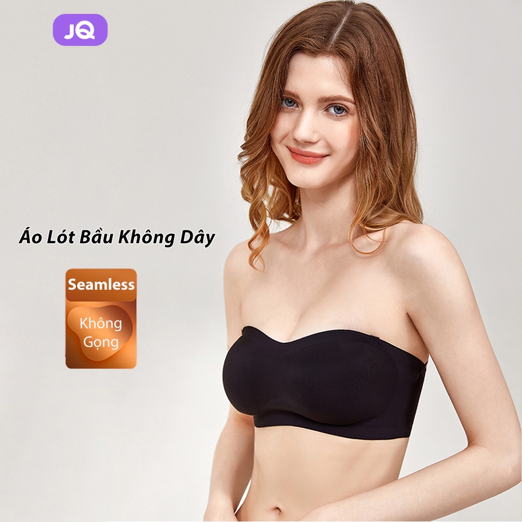 Áo lót bầu không dây mặc váy hở vai JOYNCLEON không gọng, nâng ngực, chống xệ
