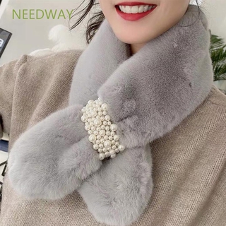 Khăn Choàng Lông Thỏ Dày Giữ Ấm Mùa Đông