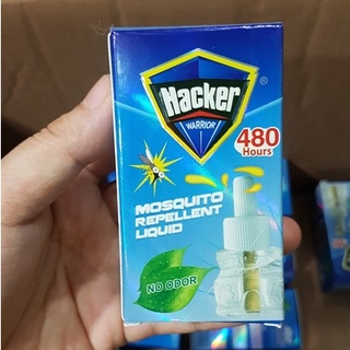 COMBO 10 LỌ Tinh dầu đuổi muỗi HACKER 480H sử dụng 30 ĐÊM thay thế máy đuổi muỗi,an toàn cho trẻ nhỏ