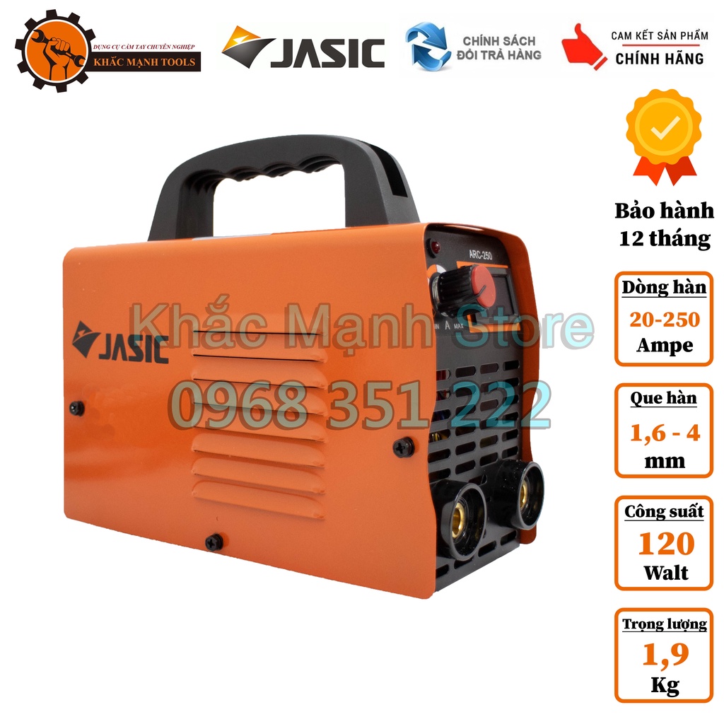 Máy hàn điện tử JASIC ARC 200E, Hàng loại 1 bảo hành 12 tháng