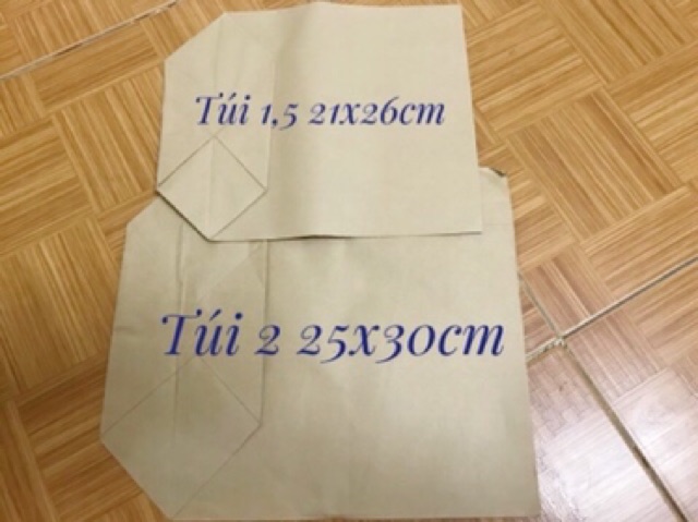 Túi giấy xi măng các cỡ