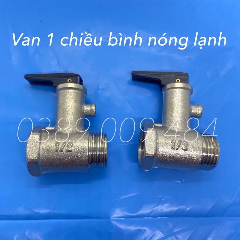 Van một chiều bình nóng lạnh