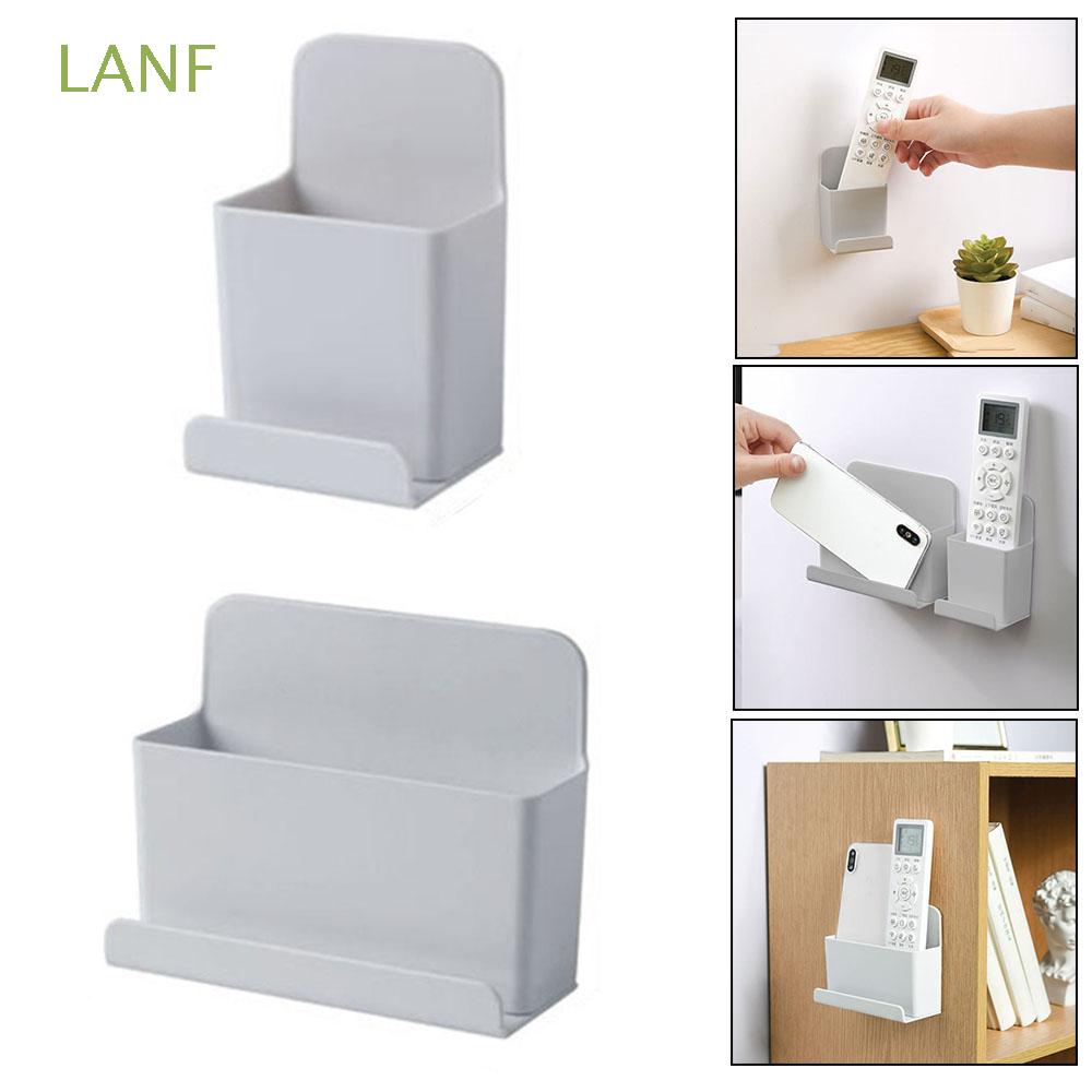 LANF Sticky Case Container Mobile Phone Plug Holder Stand Rack Air Conditioner Storage Box