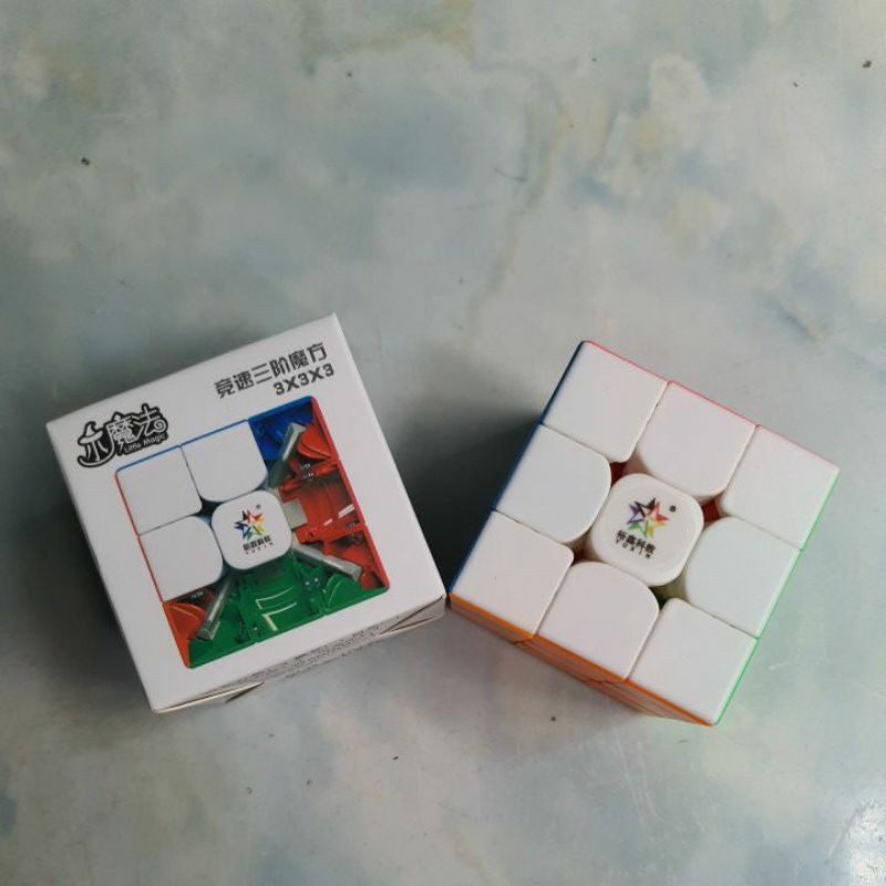 Rubik Yuxin little 3x3 mẫu hộp mới nhựa bóng năm 2021