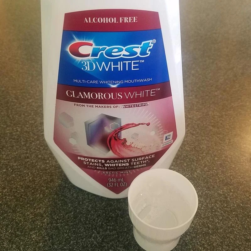 Nước Súc Miệng Trắng Răng Chỉ Trong 7 Ngày CREST 3D WHITE MULTI-CARE WHITENING MOUTHWASH 946ML