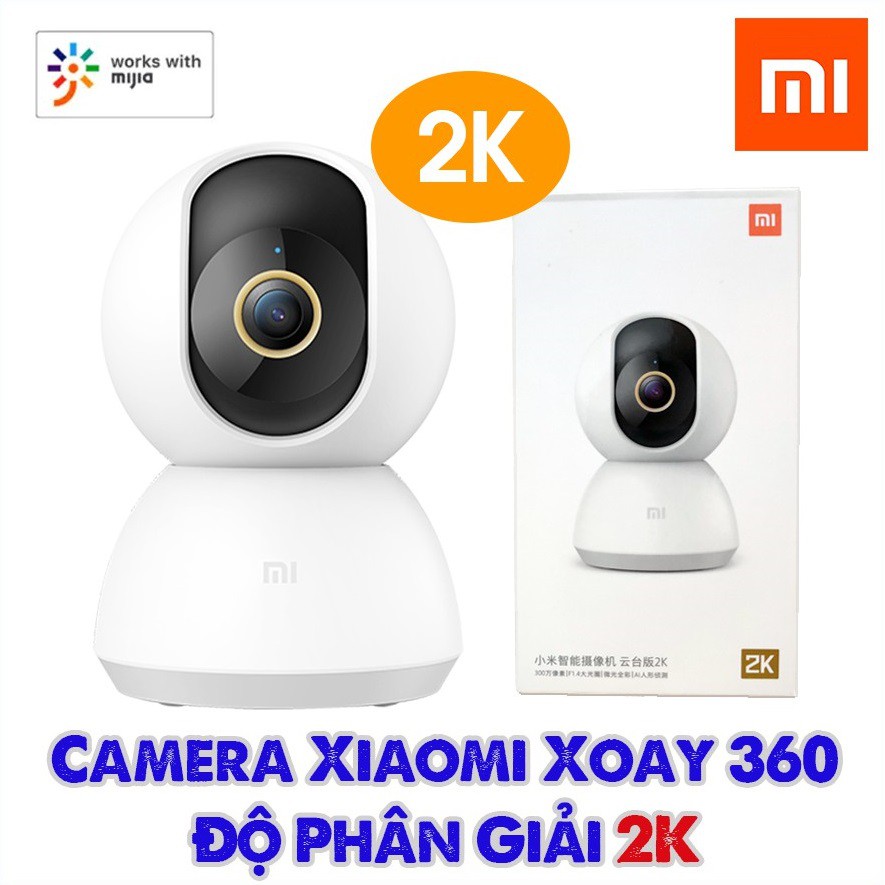 Camera IP Xiaomi Mijia 360 độ 2K - Camera giám sát Xiaomi Mijia PTZ 360 1080P nội địa - Minh Tín Shop