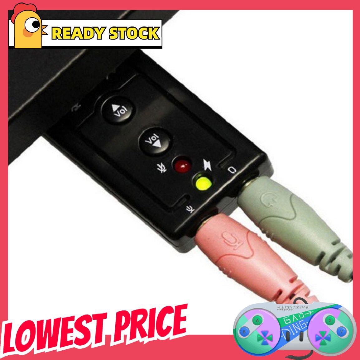 Usb Âm Thanh 7.1 Đầu Cắm 3.5mm Chất Lượng Cao | BigBuy360 - bigbuy360.vn