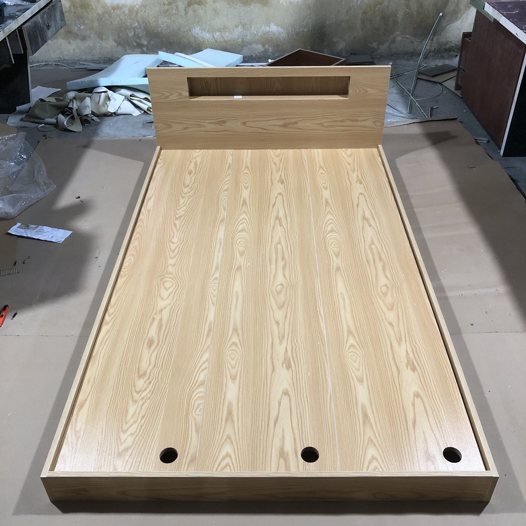 Giường Ngủ, Giường Bệt Kiểu Nhật Có Hộc Đầu Giường GHC 9224
