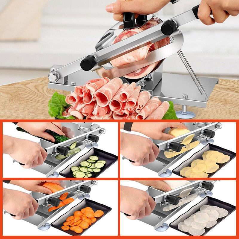 MÁY CHẶT THỊT GÀ, CẮT XƯƠNG, THÁI THỊT ĐA NĂNG