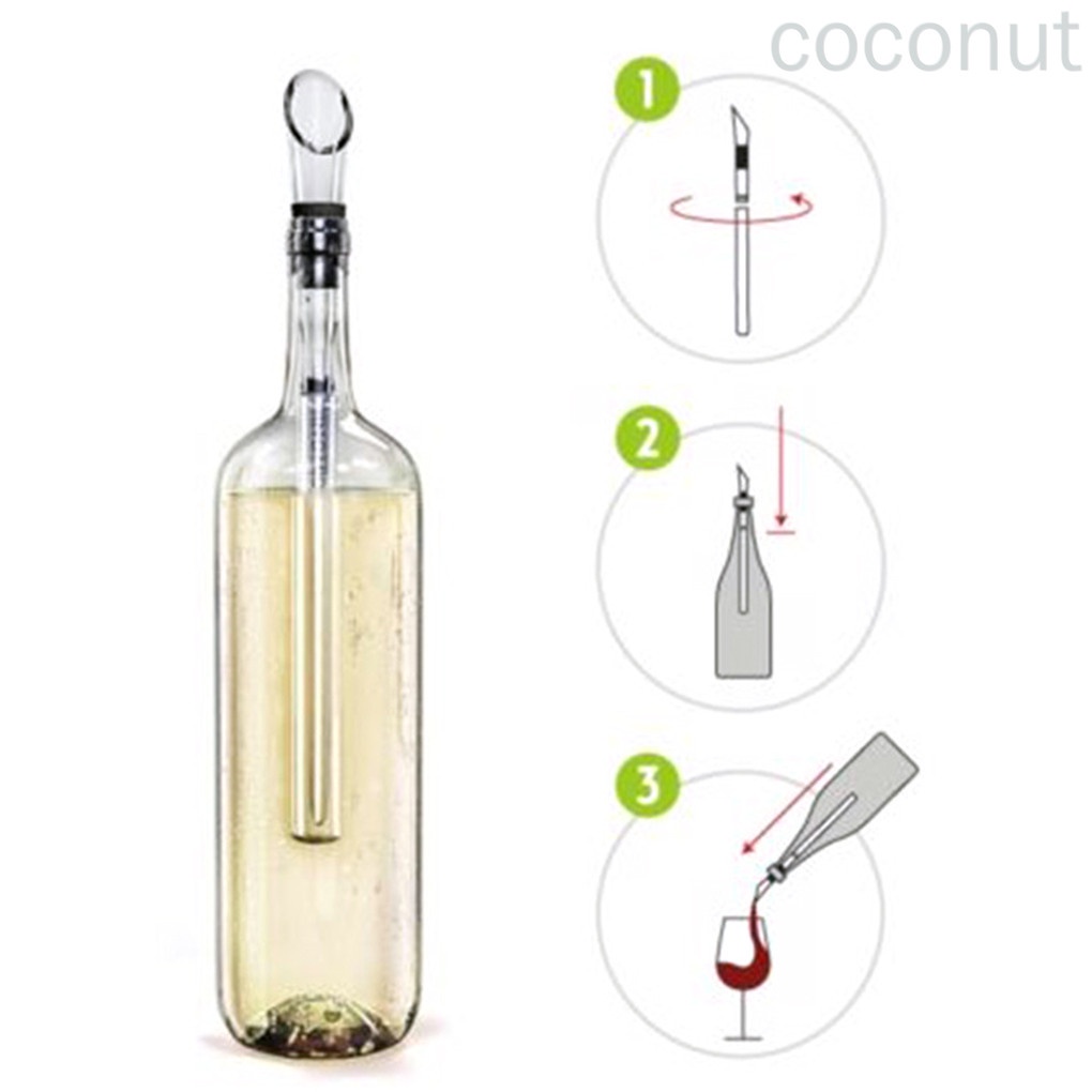 Gậy Làm Lạnh Chai Rượu Vang Bằng Thép Không Gỉ Chống Rò Rỉ
