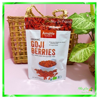 Kỷ tử hữu cơ amavie foods 170g