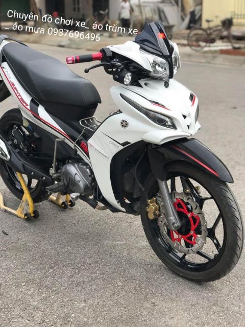 Mão siêu nhân gắn: Ex135- EX150, WINNER_ WINNER X, sirius, Jupiter, wave. MÀU KHÓI VÀ ĐEN