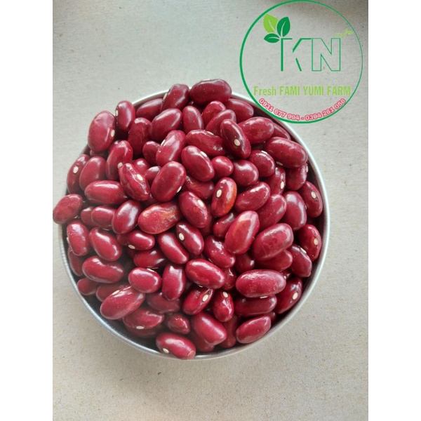 Đậu đỏ hạt to hữu cơ của nông trại Famiyumifarm 500g