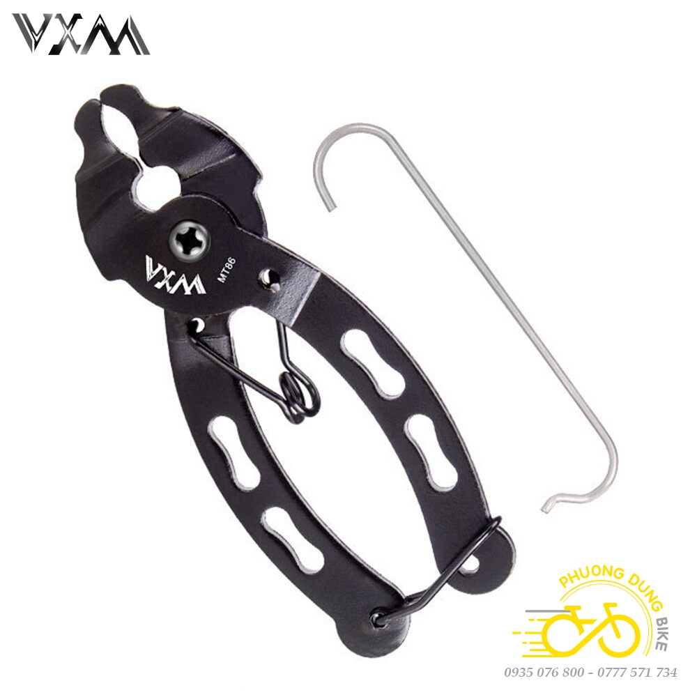 Kìm tháo khóa xích mini xe đạp VXM + 3 Cặp mắt xích (Master Link) 6/7/8S - 9S - 10S - 11S