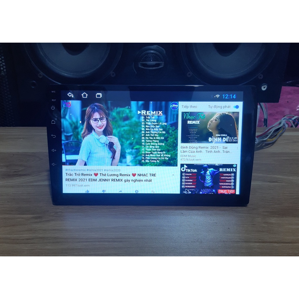 Màn Hình Android 10 inch Cho Xe SUNNY 2019-2021 - Đầu DVD Android Kèm Mặt Dưỡng Giắc Zin Cho NISSAN SUNNY - Điều Khiển G