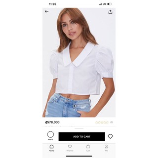 Áo croptop xuất xịn