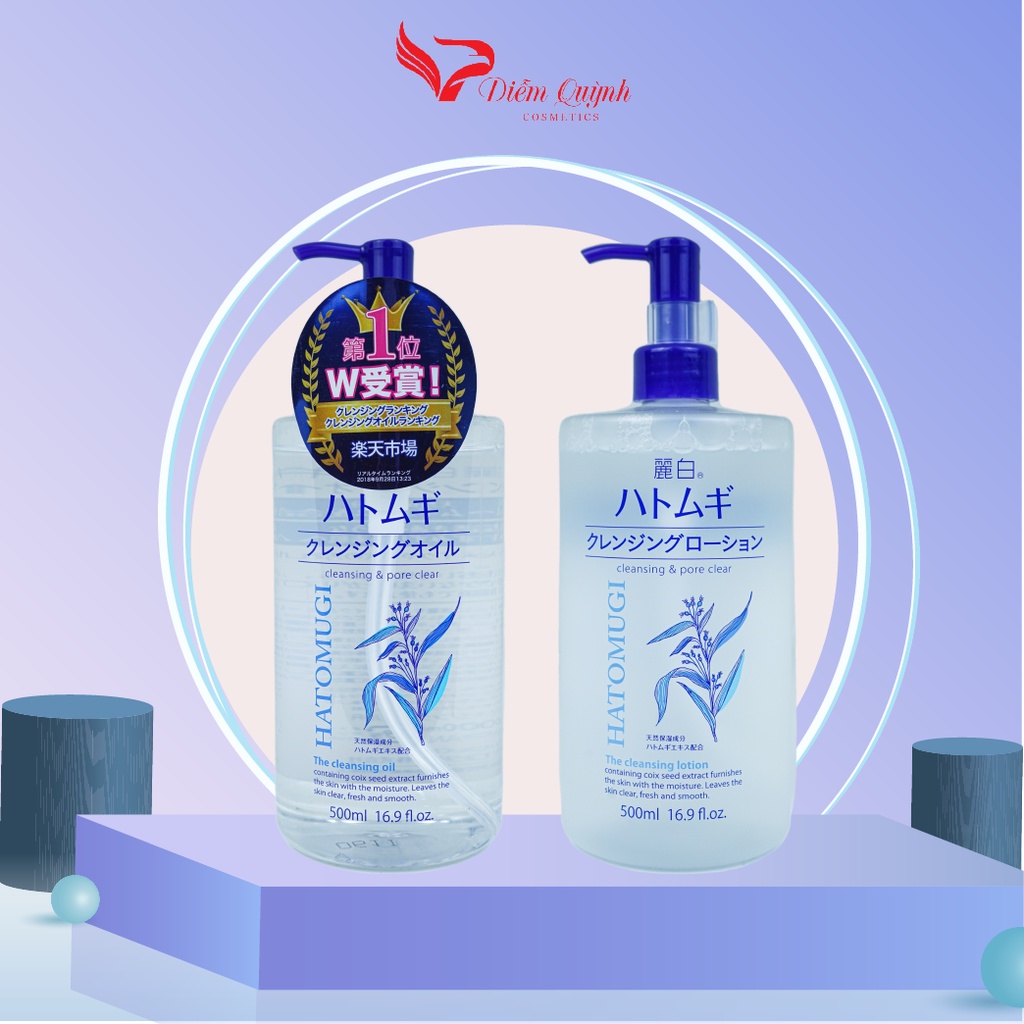 Tẩy Trang Hatomugi 500ml Nhật Bản