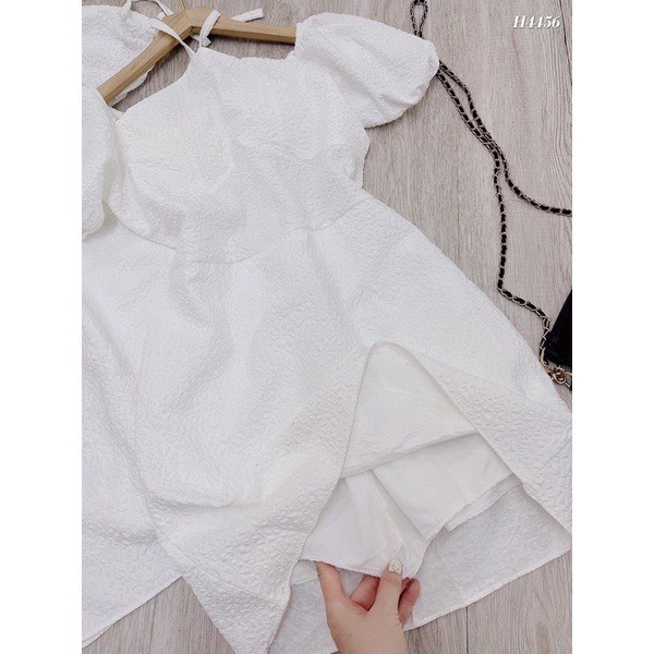 (Mẫu Mới) ĐẦM GẤM XỐP CỔ YẾM CỘT DÂY DỰ TIỆC TÔN DÁNG CỰC SANG CHẢNH SIÊU ĐẸP Valentina Shop