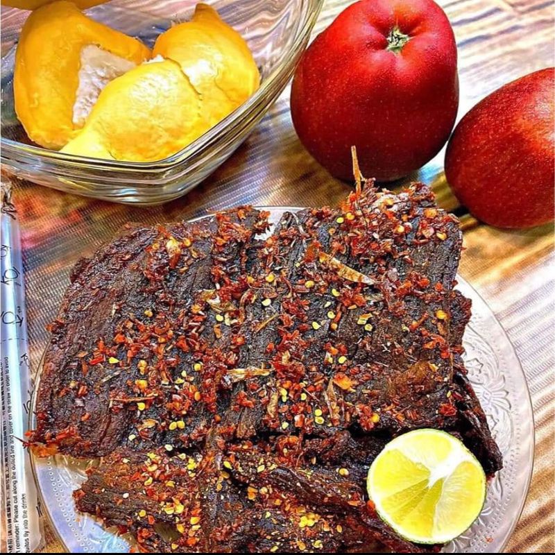 Khô bò miếng loại 1 siêu ngon  | Túi Zíp 200gr | Pna Store
