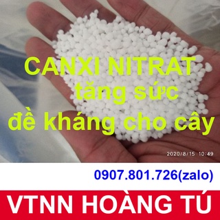 Phân bón Super Canxi Nitrat cung cấp đạm, canxi tăng sức đề kháng cho cây gói 1kg