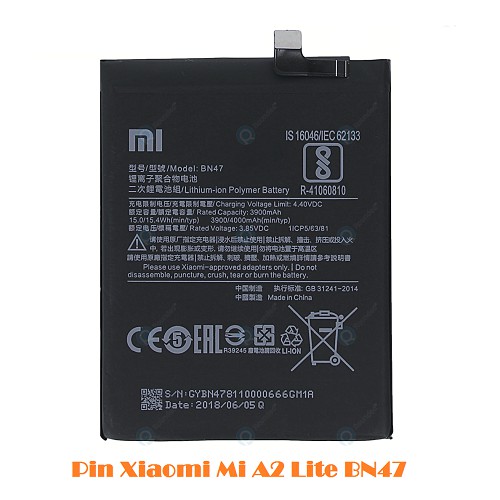 Pin Xiaomi Mi A2 Lite BN47 4000mAh