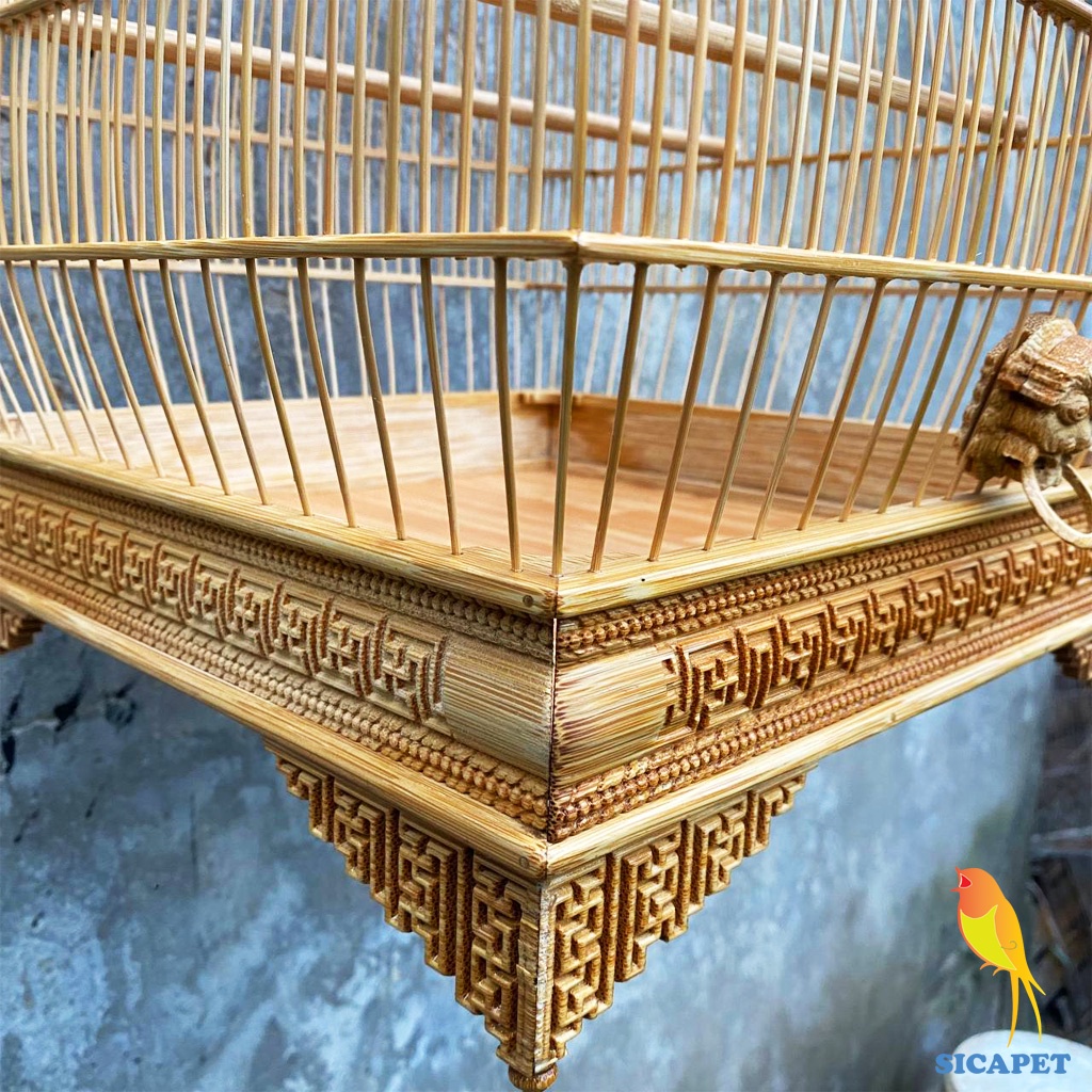 Lồng chim chào mào, Lồng sing Chào Mào vuông tre già SICAPET
