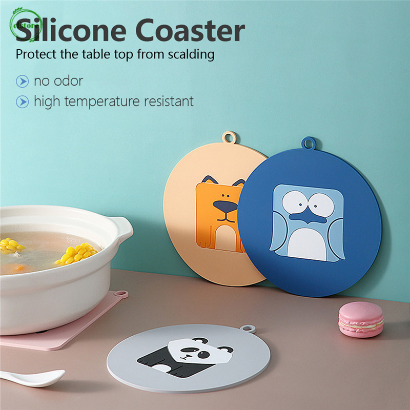Miếng Lót Bàn Ăn Bằng Silicon Chống Trượt Tiện Dụng