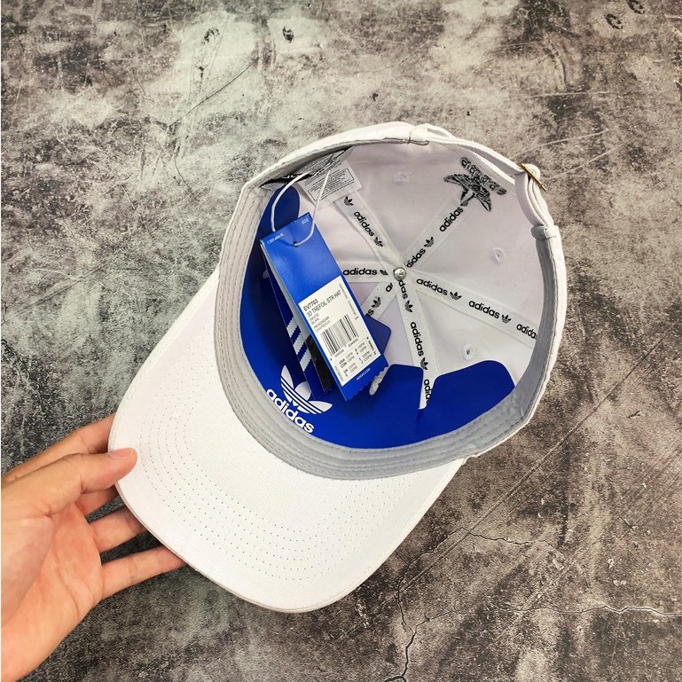 ⚡️[ HÀNG XUẤT DƯ ] Mũ / Nón thể thao Adidas 3D TREFOIL STRAP-BACK HAT - EV7703 / Ảnh Thật | CAM KẾT 100% KH SẼ HÀI LÒNG