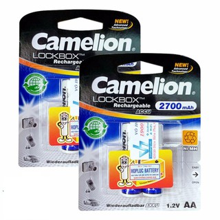 Vỉ 4 pin sạc AA Camelion 2700mAh