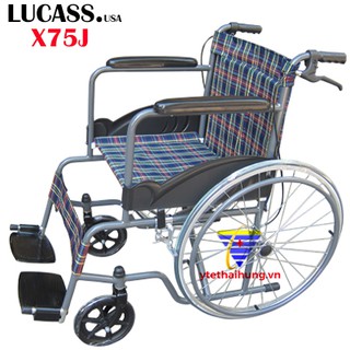 Xe lăn tiêu chuẩn cho người già việt nam X75J [ GIẢM GIÁ SẬP SÀN ]