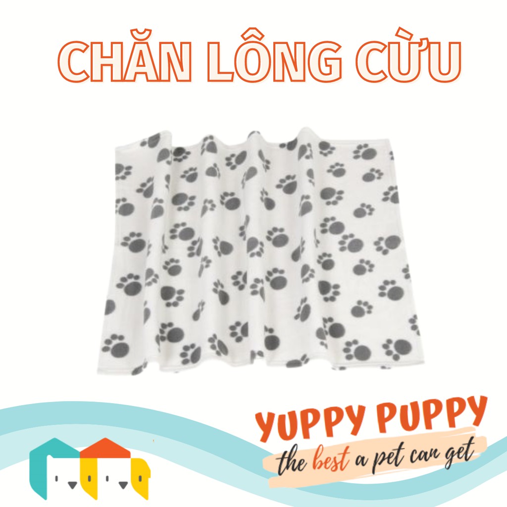 Pawty Chăn lông cừu cao cấp cho chó mèo/thú cưng